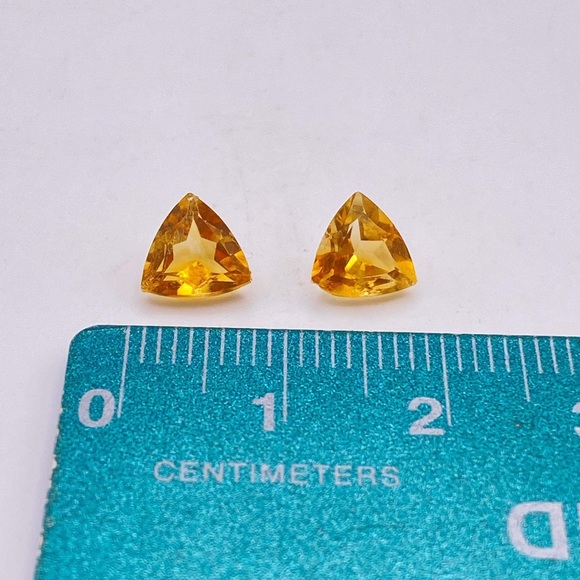 Jewelry - Trillion Cut Citrine Loose Stones